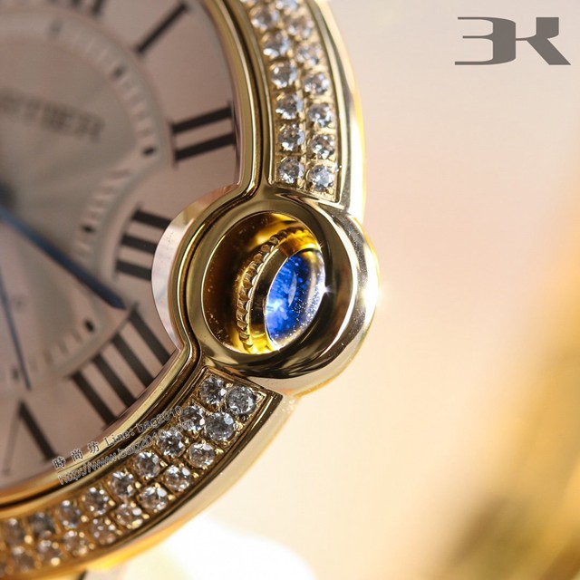 卡地亞女士手錶 Cartier經典款3K廠藍氣球 BallonBleuDe系列腕表  gjs2166